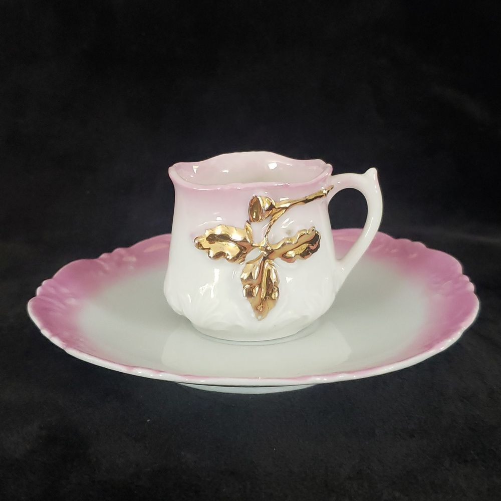 Vintage Small Cup and Saucer - Stamped Made in Germany